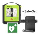 ViVest – PowerBeat X1 Defibrilator + AED-Wandhalterung + AED Symbolschild + Safeset