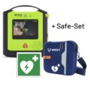 ViVest – PowerBeat X3 Defibrilator + AED-Schutzkoffer + AED Symbolschild + Safeset