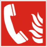 Piktogramm Brandmeldetelefon