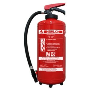 FireLoq® 9kg Pulver Löscher 43A | 233B | C Prüfnachweis, Wandhalter u