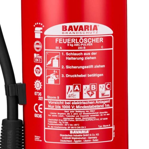 Bavaria Storm 9 Aufdruck