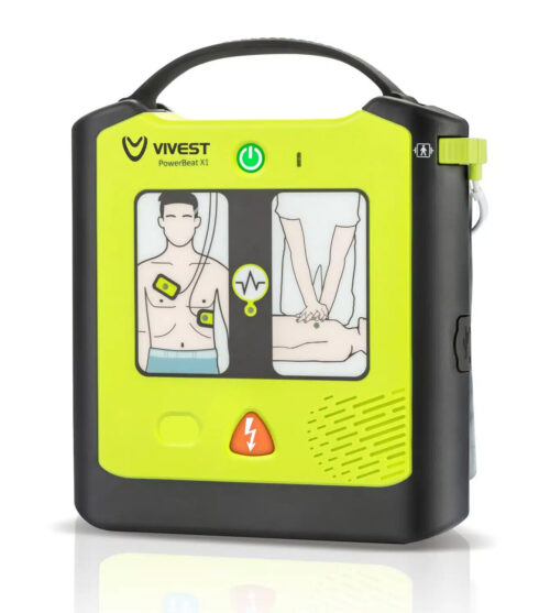 ViVest Defibrillator PowerBeat X1 halbautomatischer Defibrillator