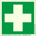 Erste Hilfe Symbolschild