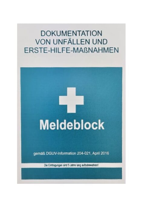 Meldeblock