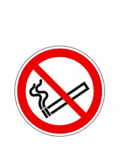 Verbotsschild "Rauchen verboten"