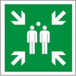 Sammelstelle-Symbol-Schild