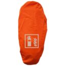 Schutzhaube für Feuerlöscher in orange