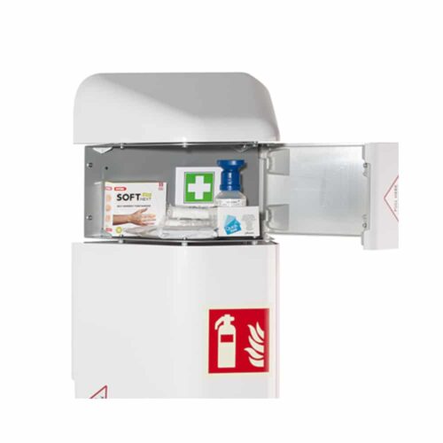 Aufsatz für Feuerlöscherschrank offen