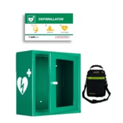 Schutzschrank Defibrillator