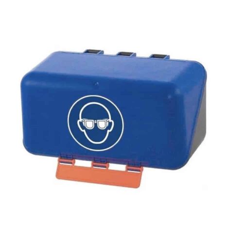 Minibox für Augenschutz, blau