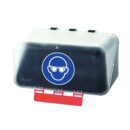 Minibox für Augenschutz, transparent