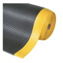 Arbeitsplatzmatte Diamond Sof-Tred, DS 9.K, 90 cm breit, Länge max. 18 m, gelb/schwarz