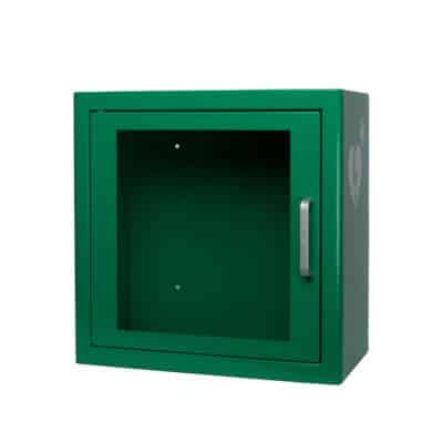 ARKY - Defibrillator Innenschrank in grün - ohne Alarm