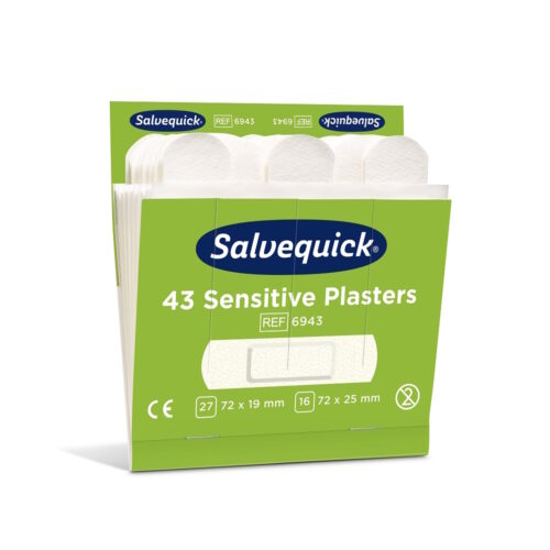 Cederroth Salvequick Sensitive Pflaster links