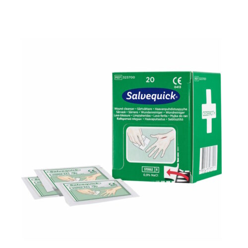 Cederroth Salvequick Wundreiniger 20 Stk. offen