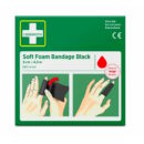 Cederroth Weichschaumbandage Schwarz 6 cm x 450 cm