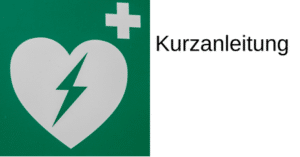 Defibrillator Kurzanleitung