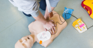 Herzdruckmassage (HLW, CPR), Kammerflimmern